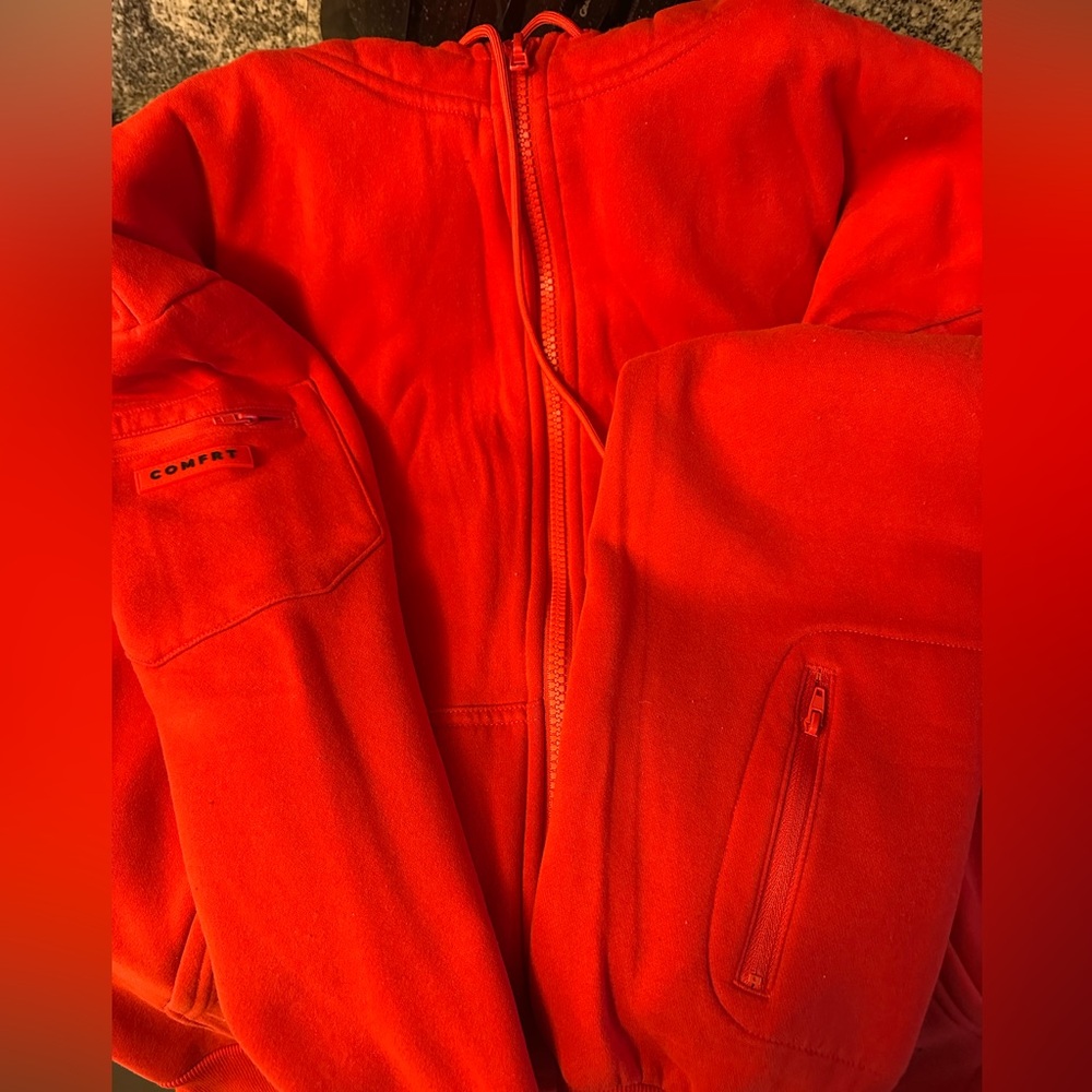 Comfrt travel mode weighted hoodie/ sweat set